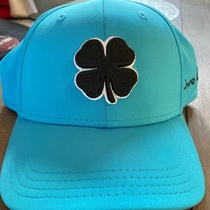 Men’s black clover hat. BRAND NEW